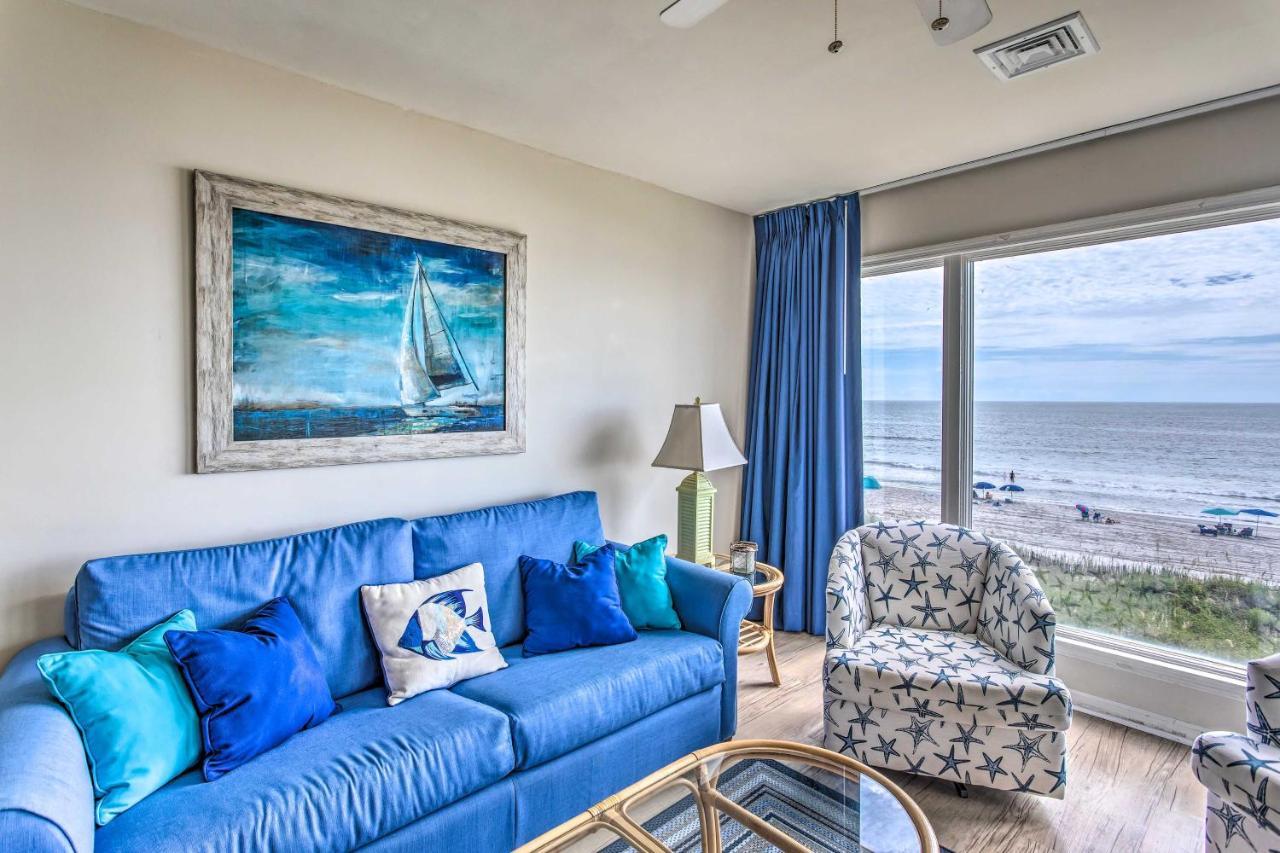 Bright Beachy Condo With Boardwalk Access And Patio! Myrtle Beach Ngoại thất bức ảnh