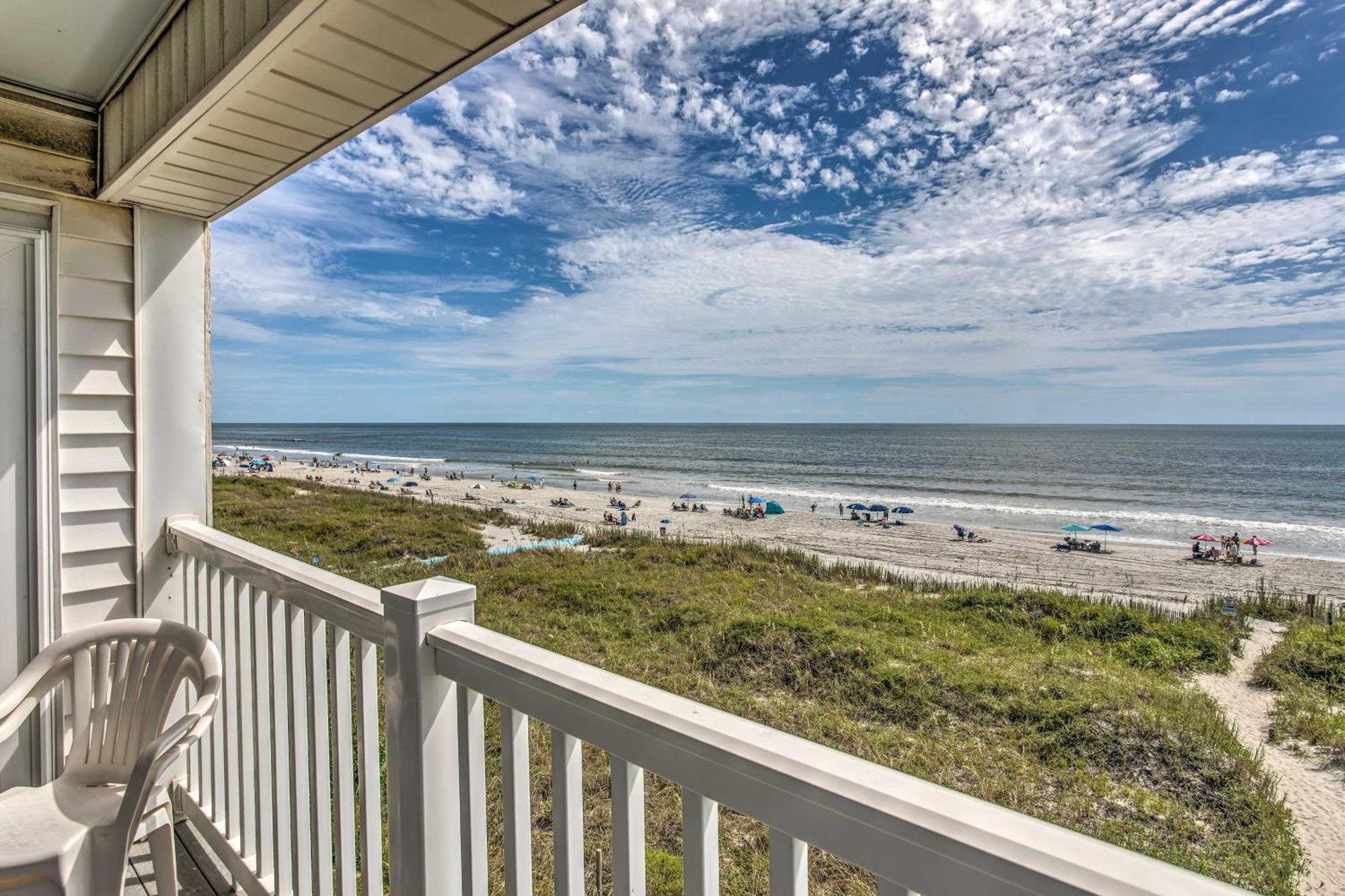 Bright Beachy Condo With Boardwalk Access And Patio! Myrtle Beach Ngoại thất bức ảnh