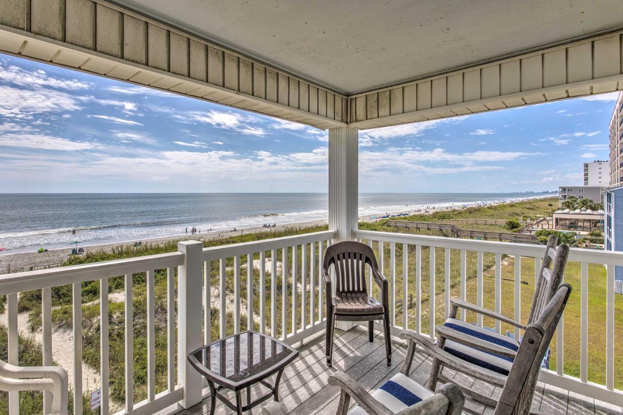 Bright Beachy Condo With Boardwalk Access And Patio! Myrtle Beach Ngoại thất bức ảnh